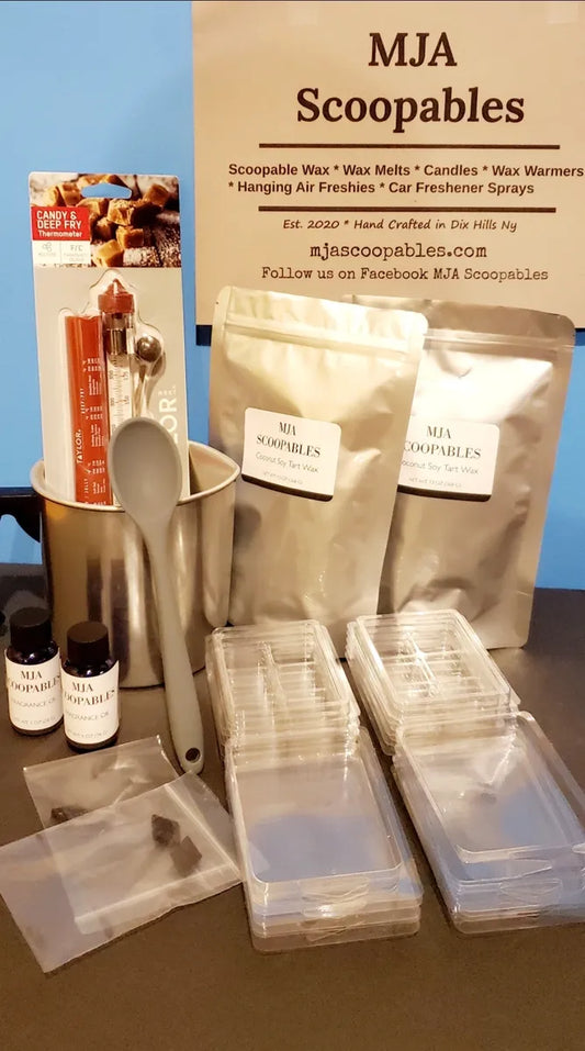 Kit de cera derretida casera